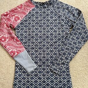 Seea Women’s Rashguard Geometric and Floral Long Sleeve swimwear